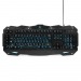 Клавиатура игровая "Gembird" KB-G200L,USB, 105кл.+ 5 клавиш, подсветка 7цветов, кабель 1,8м(чёрный)#459453