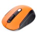 Мышь компьютерная беспроводная "Gembird" MUSW-420-3, 4кн.+колесо кнопка, 1600DPI, 2.4ГГц (оранжевый)#454301