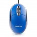 Мышь компьютерная "Гарнизон" GM-100B, USB, 2кн.+колесо кнопка, 1000DPI, чип-X (синий)#454150