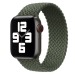 Ремешок - ApW14 для Apple Watch 38/40 mm тканевый монобраслет L (dark green)#454746