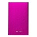 Внешний аккумулятор Activ Vitality 4500 mAh (pink)#158505