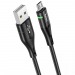 Кабель USB - micro USB HOCO "Premium" U93 (120см) черный#1640802