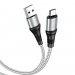 Кабель USB - micro USB HOCO "Premium" X50 (100см) серый#1691159