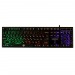 Клавиатура Nakatomi KG-23U BLACK Gaming - игровая с RGB-подсветкой, USB, черная#461512