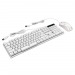 Проводной игровой набор Nakatomi KMG-2305U WHITE Gaming - клавиатура + опт. мышь с RGB подсветкой#1786690