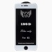 Защитное стекло Full Screen Brera 3D Premium для "Apple iPhone 7/iPhone 8" (white)(131493)#552511