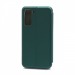 Чехол-книжка BF модельный (силикон/кожа) для Samsung Galaxy S21 зеленый#544091