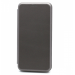 Чехол-книжка BF модельный (силикон/кожа) для Samsung Galaxy S21 серебристый#544116