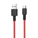 Кабель USB - micro USB Hoco X29 Superior для HTC/Samsung (100 см) (red)#577186