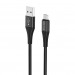 Кабель USB - micro USB Borofone BX29 Endurant (black)#577189
