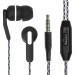 Проводные наушники с микрофоном внутриканальные Dialog ES-F15 Jack 3,5  (black) (69328)#585628