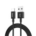 Кабель USB - Type-C Hoco X23 Skilled 100см 2,1A (black) (85434)#585508