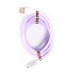 Кабель USB - micro USB - MCM-1 100см 2,4A (violet) (122447)#585516