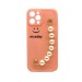 Чехол iPhone 12Pro Max Силикон Niceday жемчуг розовый#1753420