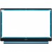 Рамка матрицы 60.HJNN8.003 для ноутбука Acer черная с голубым#1840228