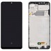 Дисплей для Samsung A325F Galaxy A32 в рамке + тачскрин (черный) 100%#1853861