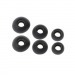 Амбушюры - для наушников силиконовые (3 в 1) (black) (103217)#1643337