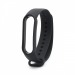 Силиконовый ремешок для Xiaomi Mi Band 5/6 черный (028)#683078