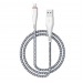 Кабель USB - Apple lightning Borofone BX25 Powerful (white)#1629412