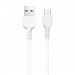 Кабель USB - Type-C Hoco X20 Exotic Radiance (100см) (white)#660758