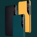                                 Чехол-книжка Xiaomi Poco M3 Smart View Flip Case под кожу оранжевый*#677155
