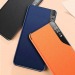                                 Чехол-книжка Xiaomi Poco M3 Smart View Flip Case под кожу оранжевый*#677156