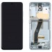 Дисплей для Samsung G980F Galaxy S20 в рамке + тачскрин (серый) 100%#1853475