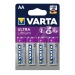 Батарейка AA Varta ULTRA Lithium FR6 BL4 (40)(400)(128053)#711153