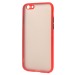 Чехол-накладка - PC041 для Apple iPhone 6/iPhone 6S (red/black)#744222