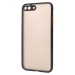Чехол-накладка - PC041 для Apple iPhone 7 Plus/iPhone 8 Plus (black/black)#744224