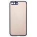 Чехол-накладка - PC041 для Apple iPhone 7 Plus/iPhone 8 Plus (dark blue/black)#744225