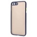 Чехол-накладка - PC041 для Apple iPhone 7 Plus/iPhone 8 Plus (dark blue/black)#744226