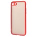 Чехол-накладка - PC041 для Apple iPhone 7/iPhone 8/iPhone SE 2020 (red/black)#744246