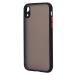 Чехол-накладка - PC041 для Apple iPhone XR (black/black)#2086410
