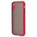Чехол-накладка - PC041 для Apple iPhone XR (red/black)#2086461