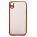 Чехол-накладка - PC041 для Apple iPhone XR (red/black)#2086462