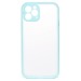 Чехол-накладка - PC041 для Apple iPhone 12 Pro (light blue/white)#744304