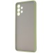 Чехол-накладка - PC041 для Samsung SM-A325 Galaxy A32 4G (green/black)#744418