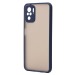 Чехол-накладка - PC041 для Xiaomi Redmi Note 10 (dark blue/black)#2086427