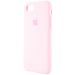 Чехол-накладка Silicone Case с лого для Apple iPhone 7/8/SE 2020 (006) розовый#752502