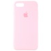 Чехол-накладка Silicone Case с лого для Apple iPhone 7/8/SE 2020 (006) розовый#752501