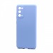 Чехол-накладка Silicone Case NEW ERA для Samsung Galaxy S20 FE голубой#749311