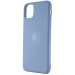 Чехол-накладка Full Soft Touch для Apple iPhone 11 Pro Max (blue)#938326