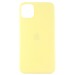 Чехол-накладка Full Soft Touch для Apple iPhone 11 Pro Max (yellow)#938315