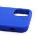 Чехол-накладка ORG Soft Touch для "Apple iPhone 12 mini" (blue) (120300)#1969050