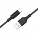 Кабель USB - Type-C Hoco X25 Soarer (100 см) (black)#777616