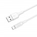 Кабель USB - Type-C Hoco X25 Soarer (100 см) (white)#777617