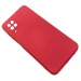 Чехол Samsung A12 (2020) Microfiber Красный#1165215