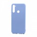 Чехол Silicone Case NEW ERA (накладка/силикон) для Xiaomi Redmi Note 8 голубой#876722