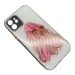 Чехол iPhone 12 Силикон Print (Girl Pink) #1680599